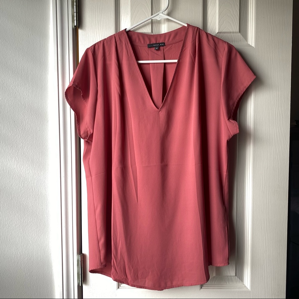 West Kei Mauve Blouse - Size XL